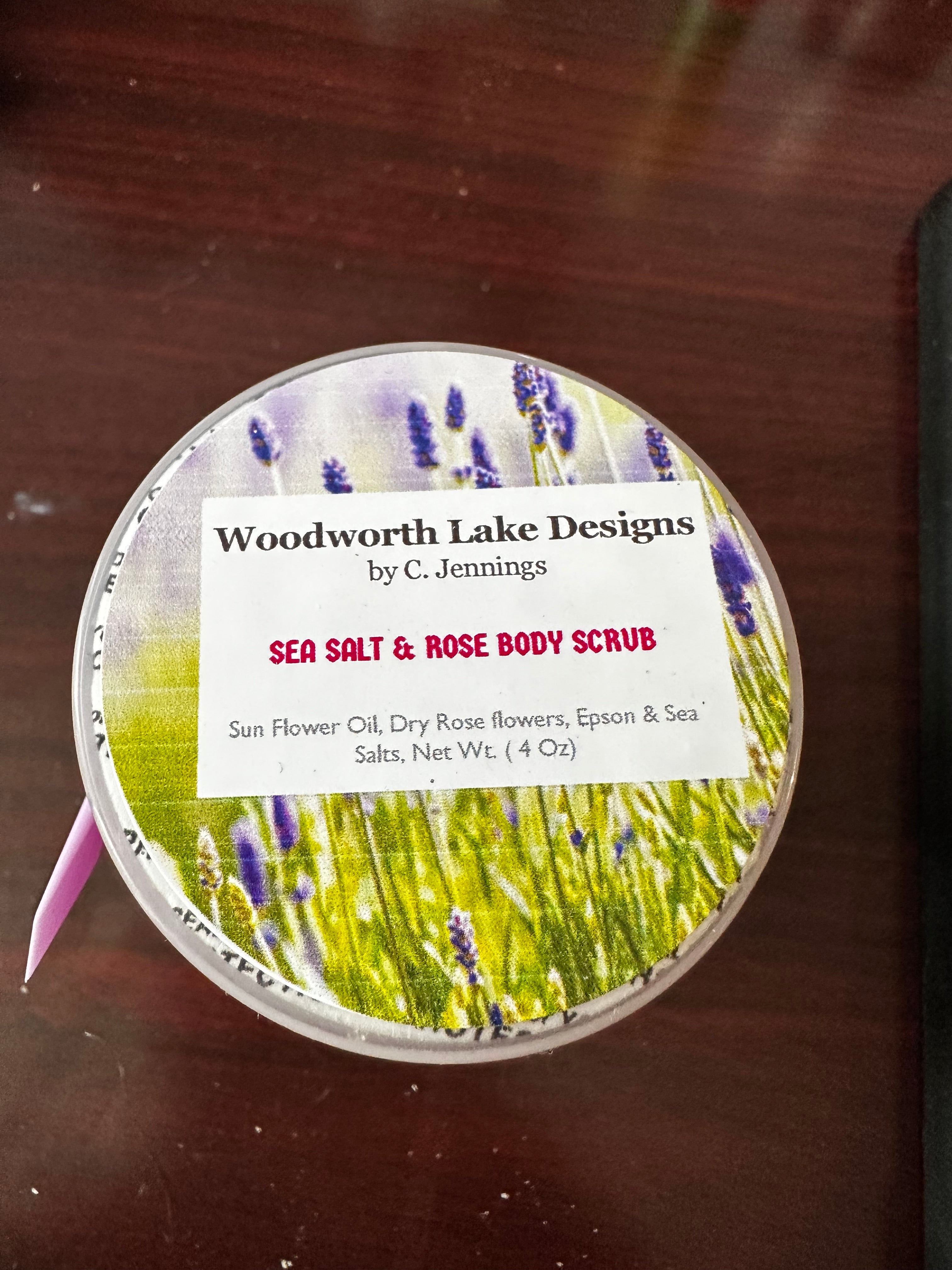 Organic Rose or Lavender Skin Exfoliant